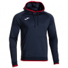 Combi Premium Hoodie pánska mikina navy-červená veľkosť oblečenia XL - S