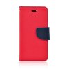 Fancy Book - puzdro pre MOTO G5s red-navy