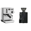 Rancilio Silvia E + Eureka Mignon Manuale, BL black