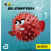 Poťah Andro Blowfish Vyberte FARBU poťahu: čierny / BLACK, Vyberte HRÚBKU špongie: 2,0 mm