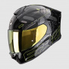SCORPION prilba na motocykel EXO-530 AIR FOND (čierna/žltá fluo), veľ. L