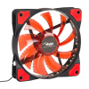 Akyga Ventilátor 120mm pre ATX PC skrinku MOLEX 33 LED červený AW-12E-BR