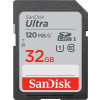 SanDisk Ultra SDHC 32GB 120MB/s UHS-I U1 Class 10 SDSDUN4-032G-GN6IN