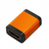 Spojka HDMI A Female - HDMI A Female oranžová