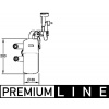 MAHLE Sušárna, klimatizace BEHR *** PREMIUM LINE *** AD 281 000P