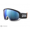 POC Fovea Mid Race okuliare, uranium black/argentite silver/partly sunny blue