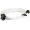 Phanteks PCIe 8pinový - PCIe 8pinový, 0,5 m, bílý (PH-CB8V_WT)