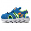 Chlapčenské blikajúce sandále modré Skechers HYPNOSPLASH