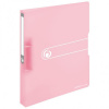 Herlitz Zakladač 2-krúžkový PP 2,5cm transparentný rose