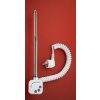 PMH HT2 elektrická vykurovacia tyč s termostatom, 400 W, lesklá biela, skrútená PMH PMH-HT2-W-400W