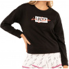 Dámske mikiny Lucky in Love Core Signature Lucky In Love Pullover - black - Čierny (M)