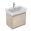 Ideal Standard Connect Air Skrinka pod umývadlo Cube 50 cm, svetlá pínie/matný svetlohnedý lak E0842UK