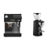 Ascaso Steel DUO PID, Black&Wood + Rocket Espresso SUPER FAUSTO, black