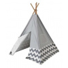 KIDKRAFT Dětský stan TEEPEE - šedý
