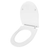 Sedátko WC UNICA biele 044MWC 42,7×36x4,2 cm plast