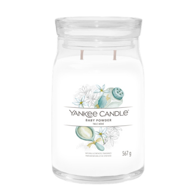 BABY POWDER Veľká sviečka Signature 567g Yankee Candle