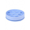 Miska Slow Feeder SILICONE modrá M Zolux
