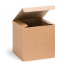 Darčeková krabička hnedá 140x140x140mm, 10 ks