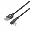 TB Touch AKTBXKUCSBA15KB USB-USB-C, úhlový, 1,5m, černý