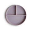DELENÝ SILIKÓNOVÝ TANIER S PRÍSAVKOU MUSHIE - SOFT LILAC