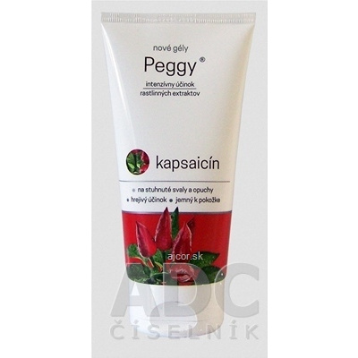 VUP a.s. PEGGY nové gély kapsaicín 1x170 g