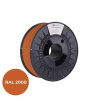 Tlačová struna (filament) C-TECH PREMIUM LINE, ABS, žltooranžová, RAL2000, 1,75mm, 1kg (3DF-P-ABS1.75-2000)