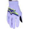 rukavice SUPERTECH MX, ALPINESTARS (levandulová/fialová/žlutá, vel. 2XL)