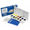 Akvarelové farby Winsor&Newton Cotman Sketchers´Pocket Box - mini sada 12 farieb + 1 štetec