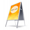 Reklamný áčkový stojan B2, ostrý roh, profil 25mm - Plotbase