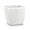 Kvetináč Lechuza Quadro 35/33 biela