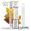 IZY VAPE ONE+ Ritch Tobacco 18 mg 1000 poťahov jednorazová elektronická cigareta