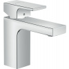 Hansgrohe Vernis Shape - Páková umývadlová batéria 100 s odtokovou súpravou s tiahlom, chróm 71561000