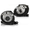 Predné svetlá Fiat 500 07-15 Projector Black LED