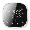 Nedis Nedis WIFISA20CBK - Monitor kvality ovzduší | SmartLife Wi-Fi | Oxid uhličitý (CO2) / Teplota / Vlhkost | Bílá / Černá