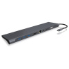 IcyBox Dokovacia stanica, USB Type-C, HDMI, miniDP, VGA IB-DK2102-C