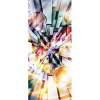 Dverová fototapeta - DV0676 - 3D abstrakcia 91cm x 211cm - Samolepiaca fólia