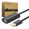 Ugreen 10321 USB 2.0 Active Extension, with Chipset, 10m, černý