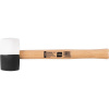 Kladivo Strend Pro HM232 340 g, 290mm, gumené, BlackWhiteHead, drevená rúčka