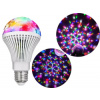 LED ŽIAROVKA RGB ROTAČNÁ E27 DISCO GUĽA