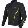 Bunda na motocykel RSA Bolt čierno-bielo-fluo žltá Veľkosť: 5XL
