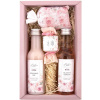 Bohemia Gifts Růže darčekový set sprchový gél 200 ml + šampón 200 ml + kúpeľová soľ 150 g + mydlo 30 g