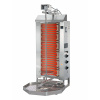POTIS Elektrický gril na kebab/gyros, 3 vykurovacie polia, záťaž 50 kg, 400V, 7,8 kW, 500x450x1120 mm, nádoba na tuk 500x500 mm | POTIS, E3-N