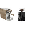 Stone Espresso Mine Premium Wood + Eureka Mignon Silenzio 55, BL black