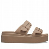Dámske sandále CROCS BROOKLYN LOW WEDGE SANDAL W 207431 platformové, veľkosť 36,5