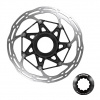 SRAM Kotouč Centerline 2 Piece CenterLock 160mm Black Rounded (balení obsahuje lockring s