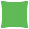 Slnečná plachta 160 g/m², svetlozelená, 4,5 x 4,5 m, HDPE