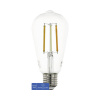 LED žiarovka Eglo Crosslink ST64 E27 / 6 W ( 60 W ) 806 lm 2200-6500 K priehľadná - kompatibilná so SMART HOME by hornbach