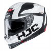 Moto prilba HJC R-PHA-70 BALIUS biela čierna (Moto prilba HJC R-PHA-70 BALIUS biela čierna)