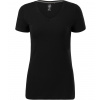 Malfini premium Action V-neck Dámske tričko 701 čierna XXL