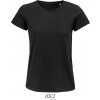 SOL´S CRUSADER / Dámske tričko z bio bavlny - deep black M